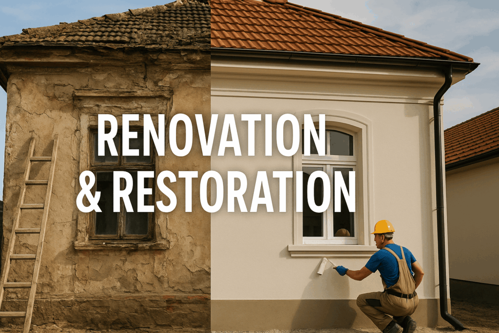 renovation and restoration homes